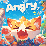 Angry Cat Shot