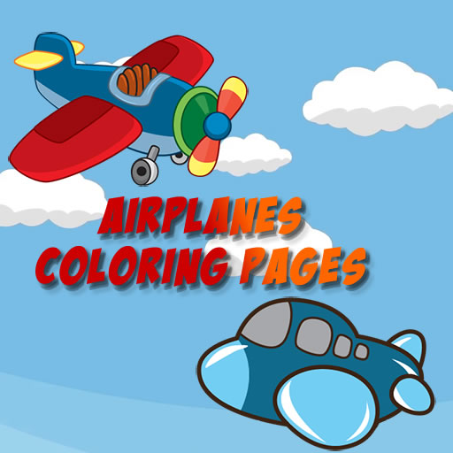 Airplane Coloring Pages